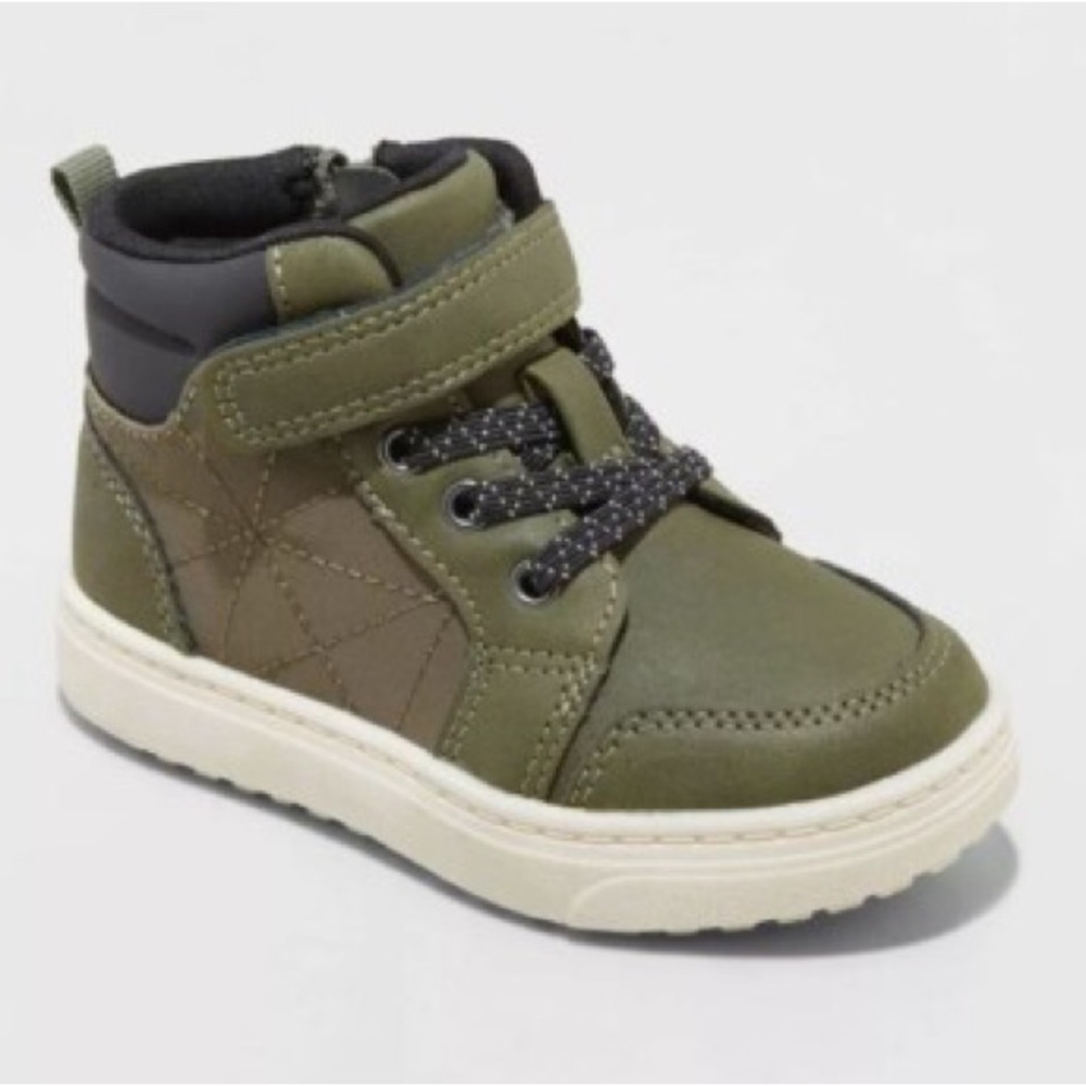 Cat & Jack Olive Green Kids Boots